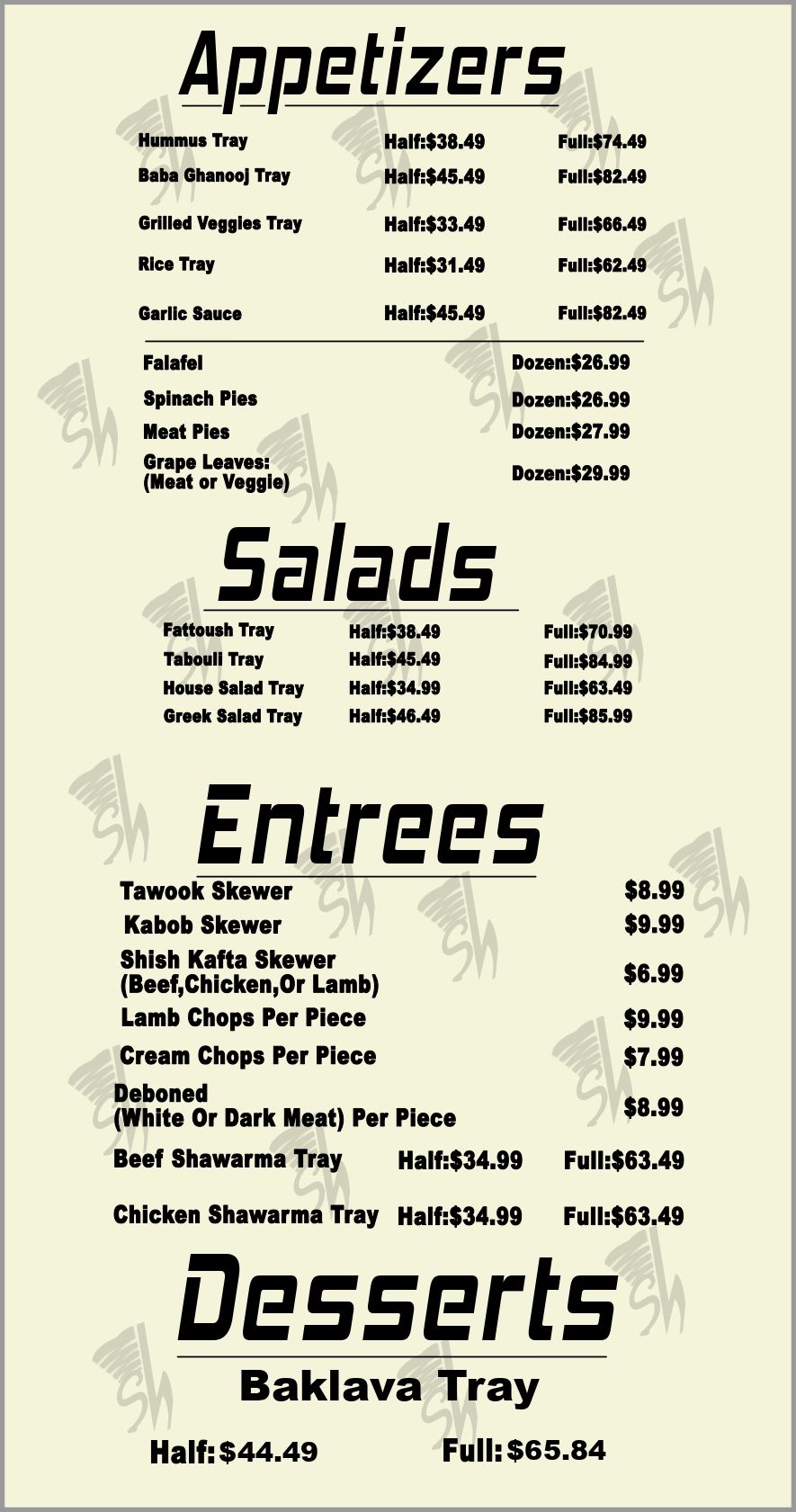 6 Catering